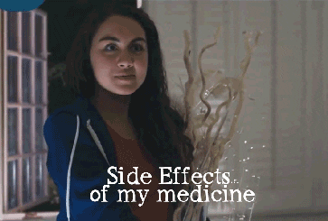 Image result for side effect gif