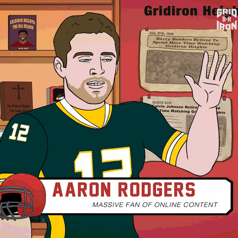 Green Bay Packers Nfl GIF by Bleacher Report