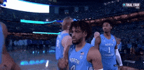 College Basketball Fist Bump GIF by NCAA March Madness