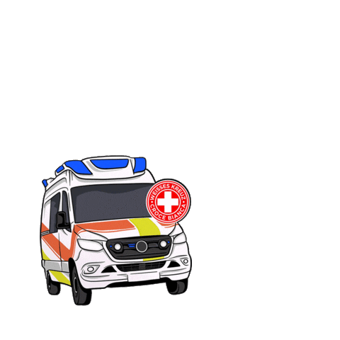 Rescue Sudtirol Sticker by Landesrettungsverein Weißes Kreuz