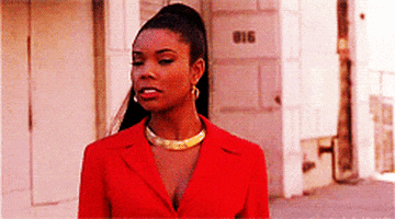 gabrielle union hair flip GIF