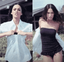Megan Fox Reels GIF