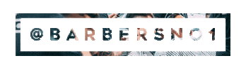 Barbers No1 Sticker