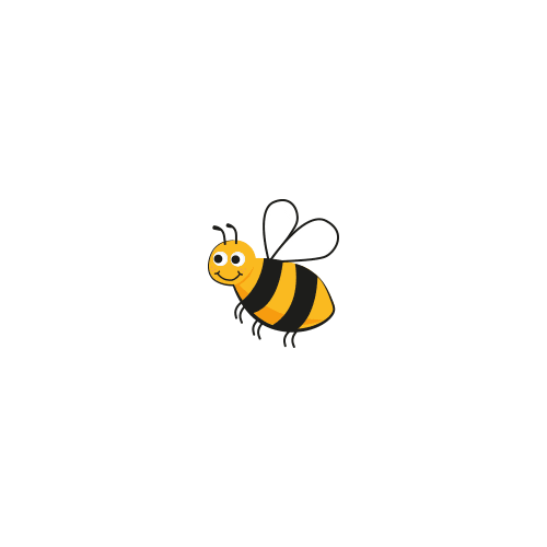 Happy Bumble Bee Sticker by Salt Lake Bees for iOS & Android