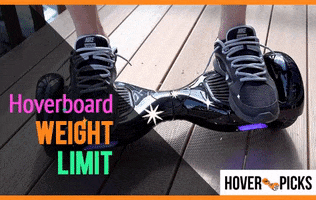 Hoverboard Weight Limit GIF