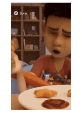 Chicken Stars Sticker