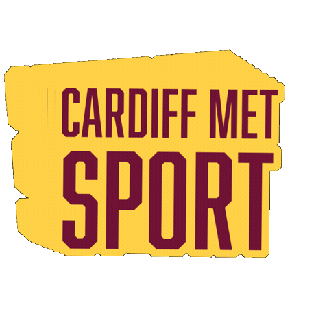Cardiff Met Sport Sticker