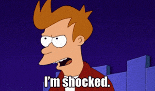 Shocked Futurama GIF