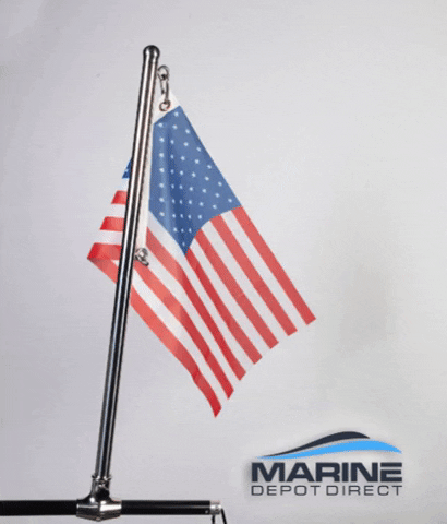 Flag Mount GIF by MarineDepotDirect