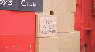 nbc no girls allowed GIF by The Voice