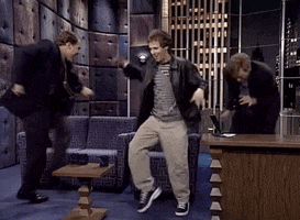 Andy Richter Dancing GIF by Team Coco