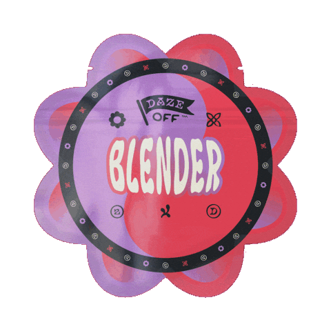 Flower Blender Sticker by Daze Off