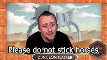 Dungeons And Dragons Horse GIF