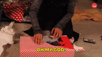 Christmas Giving GIF by BuzzFeed