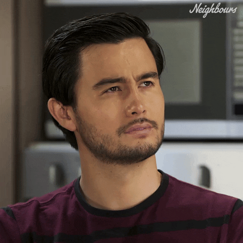 David Tanaka Ugh GIF by Neighbours (Official TV Show account)