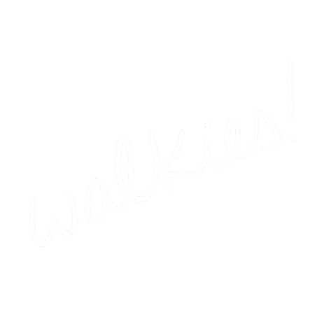 Walk Walkies Sticker by Kaila Elders