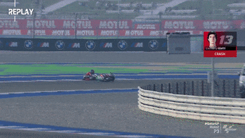 Fall Spinning GIF by MotoGP