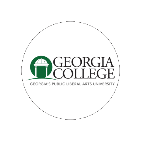 University Sticker by Georgia College