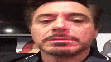 Screaming Iron Man GIF