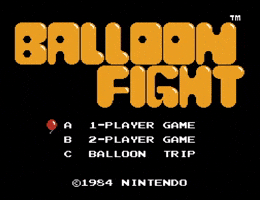Balloon Fight Nintendo GIF