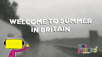 Driving British Summer GIF by The Squibbles