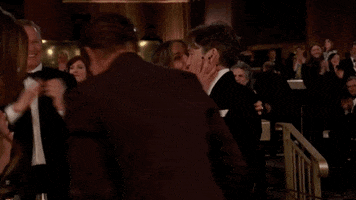 Cillian Murphy Kiss GIF by Golden Globes