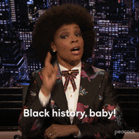 Late Night Black History Month GIF by PeacockTV