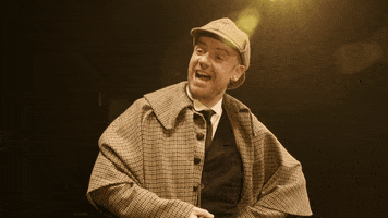 Sherlock Holmes Comedy GIF by Original Theatre