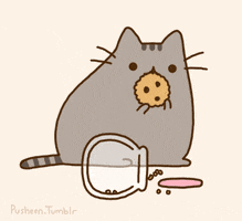 cookies pusheen the cat GIF by Pusheen