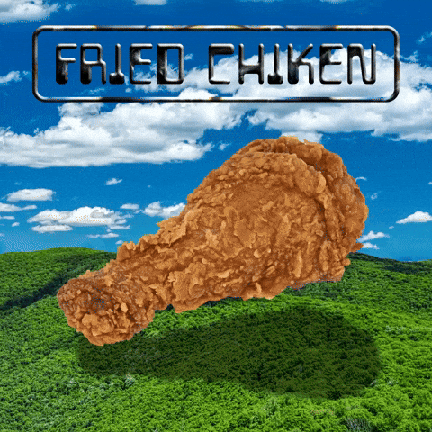 precious fried chicken gif