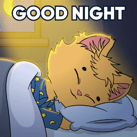 Tired Good Night GIF by Mortals
