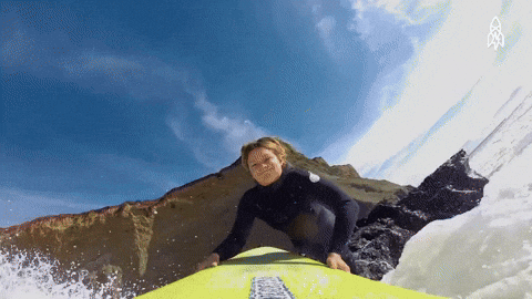 Surfer-chick GIFs - Get the best GIF on GIPHY