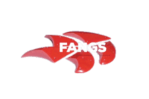 Fangs Rock Climbing Sticker by Grizzly Holds