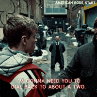 Calm Down Chill Out GIF by American Gods