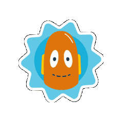 Tim And Moby Sticker by BrainPOP