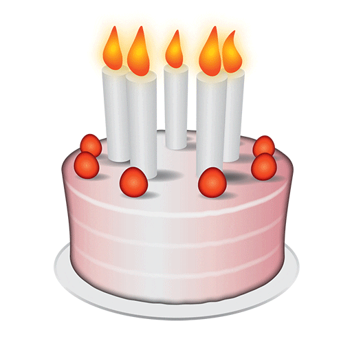 Birthday Cake Party Sticker by emoji® - The Iconic Brand