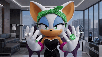 Rouge The Bat Tuff GIF