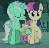 Scared My Little Pony GIF