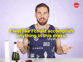 Thanksgiving Dress GIF by BuzzFeed