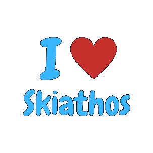 Σκιαθος Sticker by Skiathos Island Greece