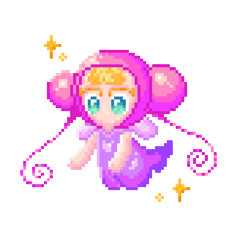 8Bit Fairy Sticker