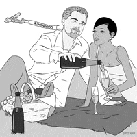 leonardo dicaprio film GIF by Animation Domination High-Def