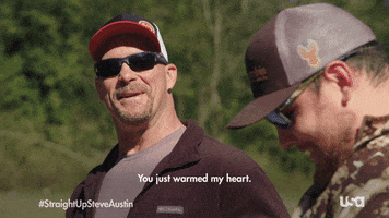 Steve Austin Heart GIF by USA Network