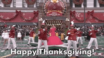Mariah Carey Happy Thanksgiving GIF by The 96th Macy’s Thanksgiving Day Parade