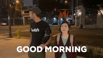 Wake Up Early Good Morning GIF by RJ Tolson