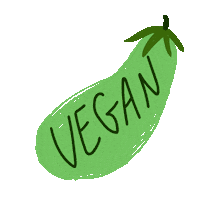 Vegan Vd Sticker by Vera Dement