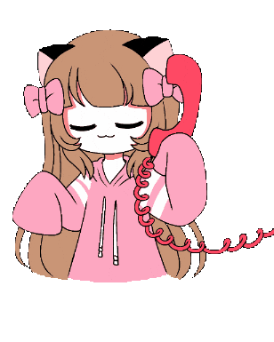 Telephone Talking Sticker