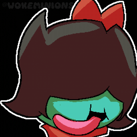 Deltarune Aqua GIF