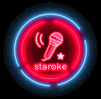starokeapp happy music star karaoke GIF