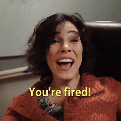 Yourefired GIFs - Get the best GIF on GIPHY